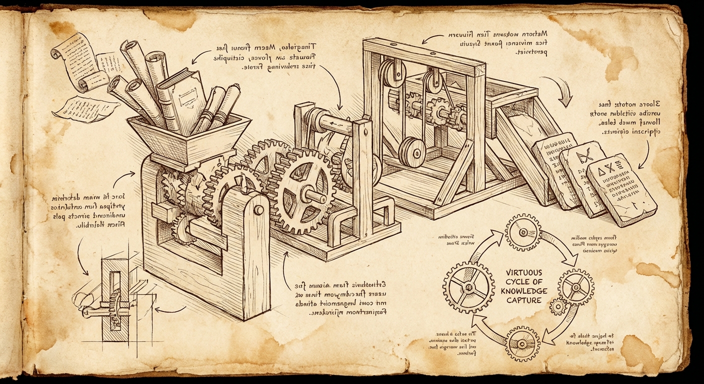 Resolved cases flowing into deterministic rules that help future troubleshooting