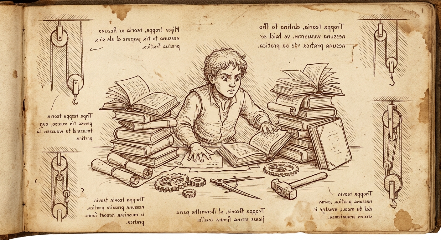 A brilliant intern with encyclopedic knowledge but no production experience